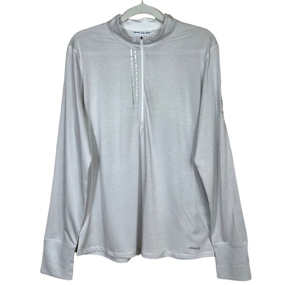 Annika Cutter & Buck‎ Frequency 1/4 Zip Golf Pullover Maketewah CC Women's Large - Picture 2 of 14